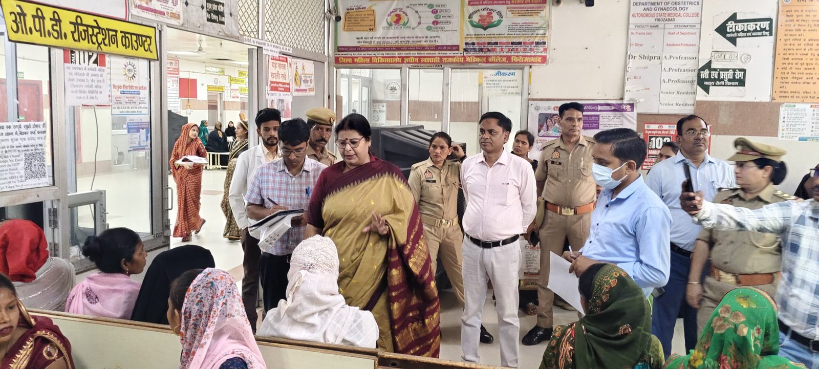 फिरोजाबाद: महिला आयोग की सदस्य रेनू गौड़ ने वन स्टॉप सेंटर और महिला चिकित्सालय का किया निरीक्षण, व्यवस्थाओं में सुधार के दिए निर्देश