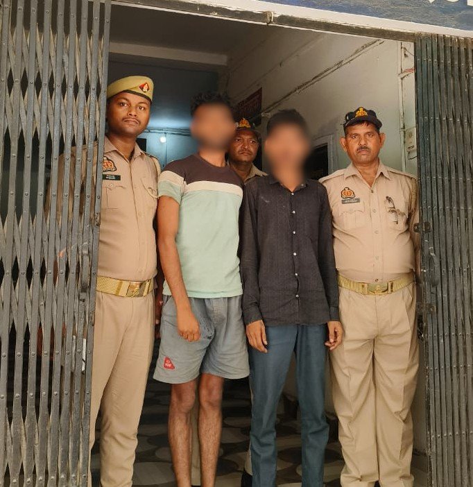 चोरी के अभियोग से सम्बन्धित 02 अभियुक्त गिरफ्तार