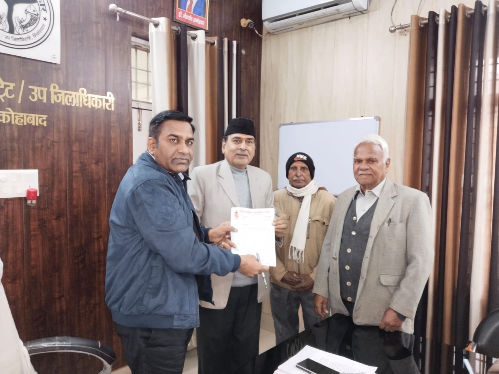 यूजीसी बिल के विरोध में जिला ब्राह्मण महासभा ने सौंपा राष्ट्रपति के नाम उपजिलाधिकारी को दिया ज्ञापन