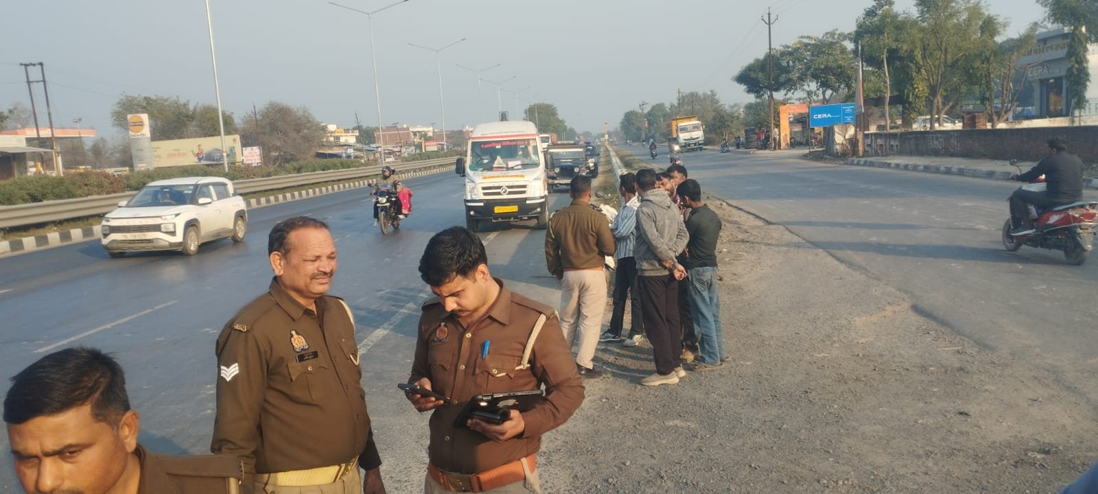 सड़क हादसे में महिला की मौत