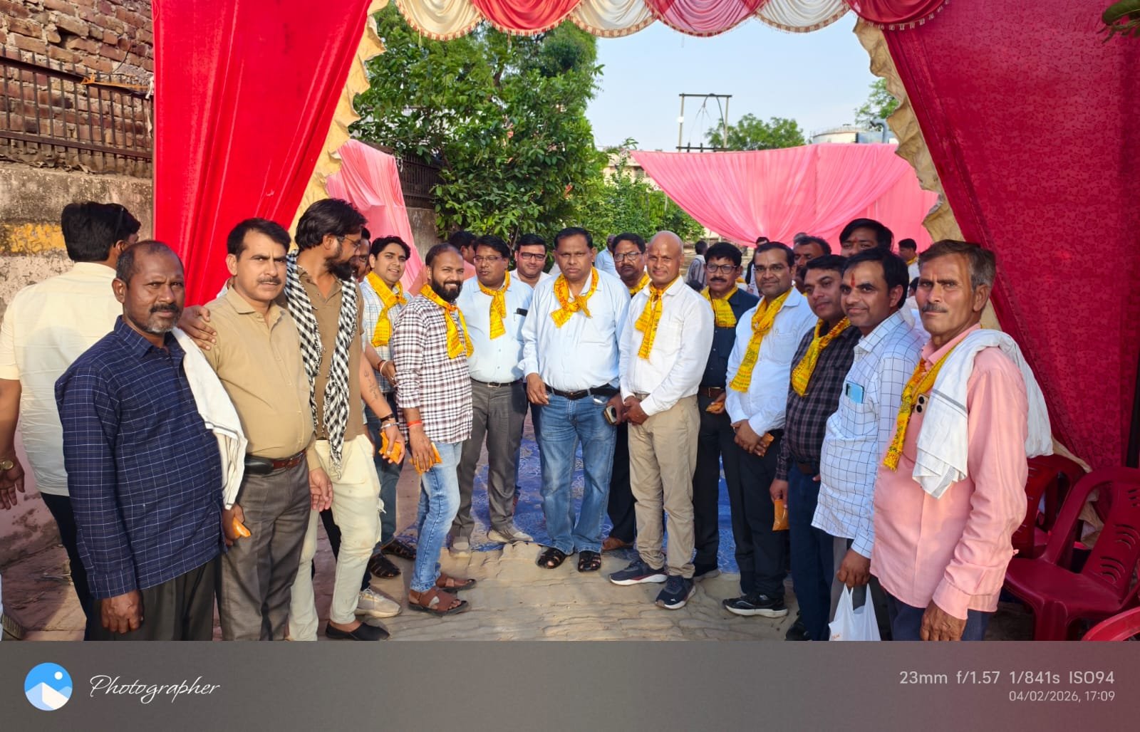 बिजली फीटर पर धूमधाम से&nbsp; मनाई गई हनुमान जयंती