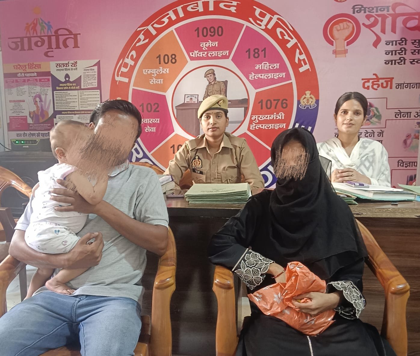 परिवार परामर्श केंद्र (नगर) की मदद से, मासूम को मिला माता और पिता दोनों का प्यार।